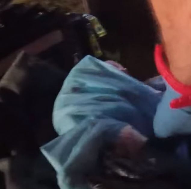 Salk durumunun iyi olduu belirtilen kz bebee 'Inda' ismi verildi.    