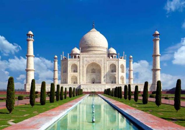 Taj Mahal, Agra, Hindistan      