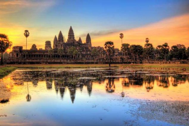 Angkor Wat, Siem Reap, Kamboya        