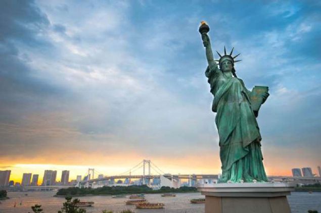 zgrlk Heykeli, New York City, New York, ABD          