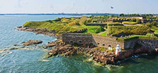 Suomenlinna, Helsinki, Finlandiya           