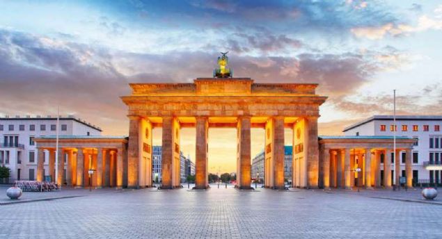 Brandenburg Kaps, Berlin, Almanya           