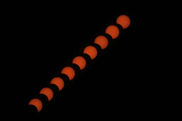 Gney Amerika lkeleri Arjantin ve ili'de tam gne tutulmas gzlemlendi.          