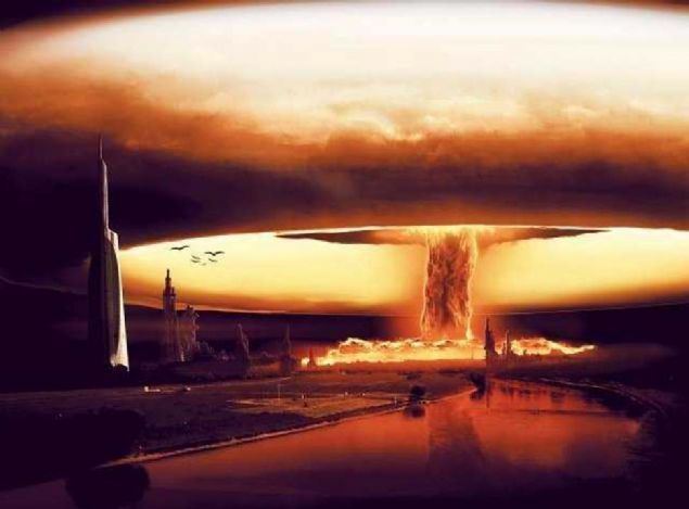 Amerika Birleik Devletleri'nin 'Byk ehri' (Bakent olabilir) roketlerle yok edilecek ve Bat Blgeleri Asyallar tarafndan igal edilecekler. Fakat bu igalciler geri pskrtlecekler.' 