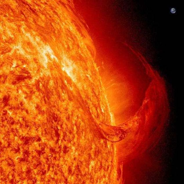 2201  <br><br>  Gne'teki termonkleer reaksiyonlarn yavalamas sonucu hava scakl decek.       