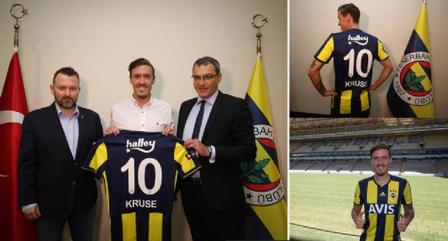 Max Kruse - Fenerbahe<br><br>  Fenerbahe Kulb, Alman futbolcu Max Kruse ile 3 yllk szleme imzalad. Son olarak lkesinin Werder Bremen takmnda forma giyen 31 yandaki hcum oyuncusu ile 2021-2022 sezonu sonuna kadar szleme imzaland. Alman yldz, Fenerbahe`de 10 numaral formay giyecek.    
