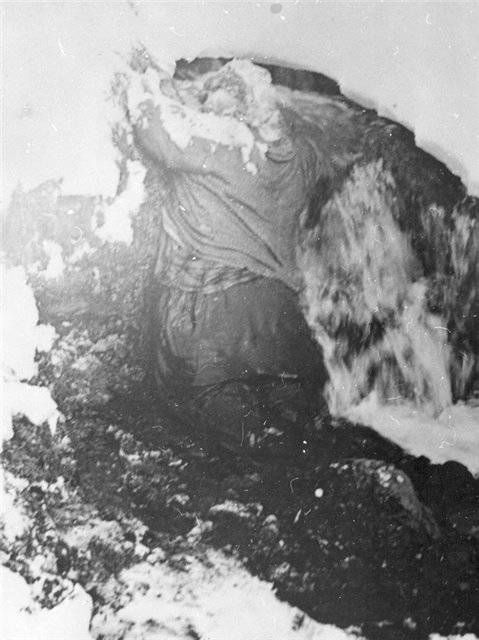 Dubinina, Zolotaryov ve Brignolles'ta araba kazasna benzeyen gs blgesi hasar meydana gelmiti.           