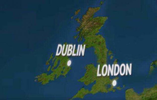 rlanda Cumhuriyeti ve ngiltere'de ky taraflar olduu gibi su altnda kalyor, adalar klyor.       