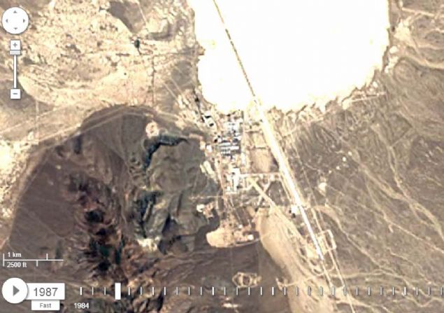 ABD'nin en gizli ss olarak kabul gren, Nevada'daki l, ABD ordusu tarafndan sk bir biimde konuyor.         