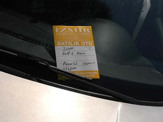 2000 Volkswagen Golf 32.000 TL  