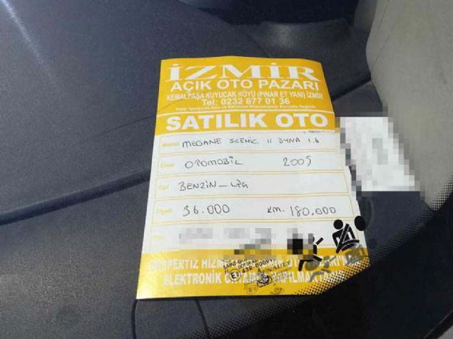 2005 Renault Megane Scenic 36.000 TL  