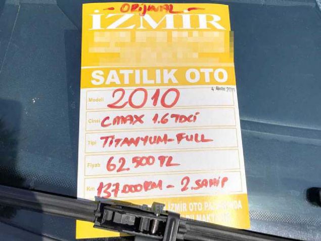 2010 Ford CMAX 62.500 TL           