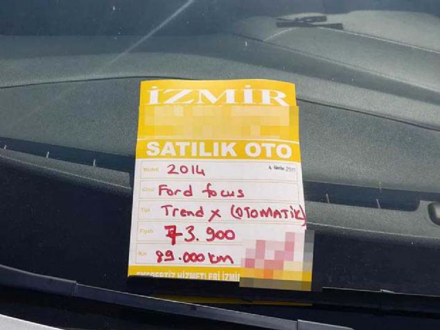 2014 Ford Focus 73.900 TL  