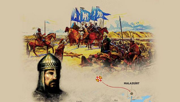 Kutsal hacn gnderilmesi nemli bir niane. Badat'ta halife o gnk btn slam aleminde slam ordusu iin dualar okuttu. Sava Ahlat'ta balad ve Malazgirt'te sonuland.  