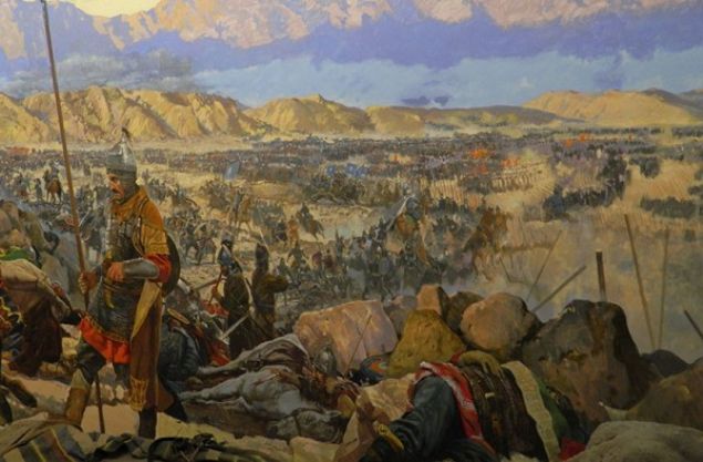 Kazand zaferle Trklere Anadolu'nun kaplarn aan Sultan Alparslan, tarihe geti.       