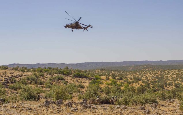 Irak'n yan sra Suriye snrn da kapsayan ve PKK'l terristlerin k stlenmelerini engellemek, terristleri etkisiz hale getirmek, kullanlan snak ve barnaklarn imha edilmesi amacyla balatlan operasyonu, Jandarma Genel Komutan Orgeneral Arif etin ile Emniyet Genel Mdr Mehmet Akta tarafndan sevk ve idare ediliyor. 