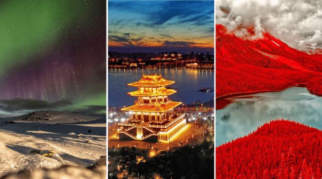 Sizin i�in d�nyan�n d�rt bir yan�ndan ilham verici seyahat foto�raflar� derledik...      