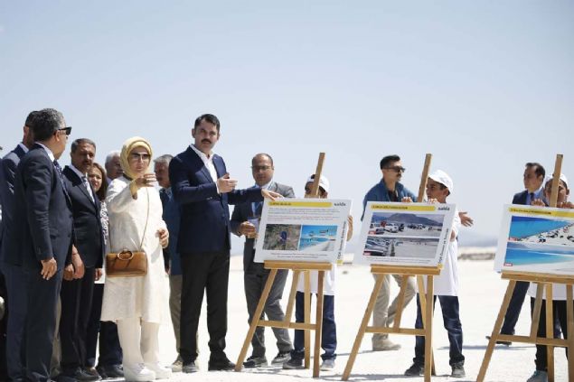 Emine Erdoan'n gezisinden kareler...  