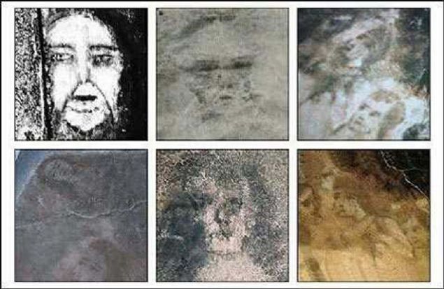 Ksa bir zaman sonra mutfan zemininde bir ok kadnl-erkekli insan resimleri grnmeye balad.   <br><br>  Bunlarn her birinin ifadesi gittike daha kzgn ve keskin bir ifade tamaya balyordu.  <br><br>  Miguel'in bunlar yine balyozla krmaya kalkmas, grnmez bir kuvvetin koluna yapp onun yere vurmasna mani olmasyla geersiz oldu.               