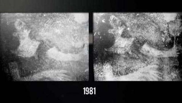 Ayrca resimlerdeki yz hatlarnn ifadeleri de sanki onlara bakan insanlara gre deimekte ve bu esrarengiz yzler, kendilerini seyre gelenlerin duygularn anlyorlarm gibi bazlarna glmseyen bazlarna kzgn bazlarna muzip ifadelerle bakyordu.  <br><br>  rnein evin erkei Miguel'e son derece dmanca ve kzgn bir tavrla bakyorlard. nk onlar ilk zaman balyozla paralamt. Buna karn evin hanm Mara'ya ok daha mfik bir ifade ile sanki sebep olduklar kargaalardan zr diler gibi bakyorlard.             