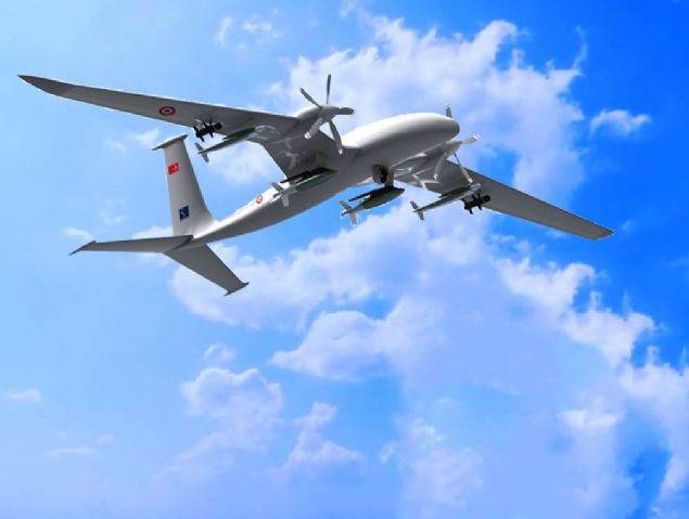 Aknc, hava bombardman icra ederek milli olarak gelitirilen hava-hava fzeleriyle donatlabilecek            