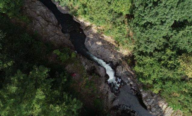 Kanyonu ziyaret edenlerden Hayriye Alkaya Ylmaz da ilk defa yreye geldiini ve kanyondan ok etkilendiini syledi. 