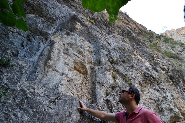  'Anadolu'nun en b�y�k Kybele kabartmas� �orum'da' 