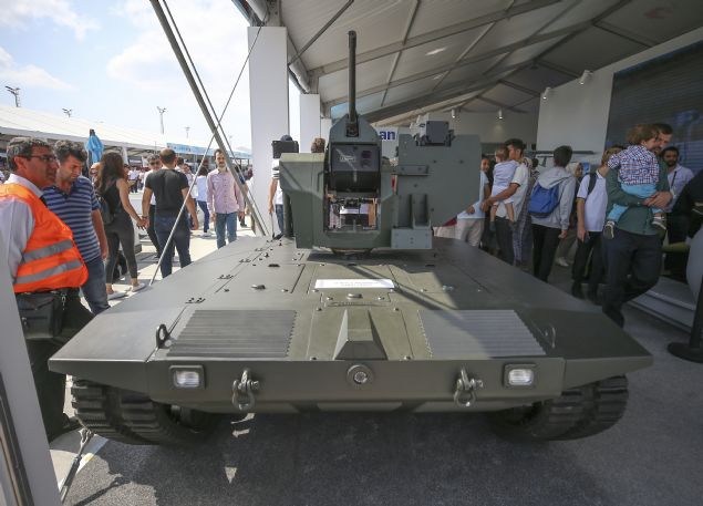 ASELSAN ve Katmerciler tarafndan gelitirilen Uzaktan Kumandal Ara Platformu (UKAP) yeni tasarmyla kazand stn zelliklerle, Anadolu Ajansnn Global letiim Orta olduu, Trkiye'nin en byk teknoloji etkinlii TEKNOFEST stanbul Havaclk, Uzay ve Teknoloji Festivali'nde (TEKNOFEST stanbul), ilk kez sergilendi.     