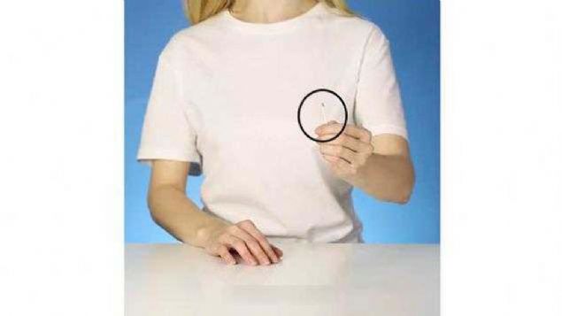 �nceden ba� parma��n�za yap��t�rman�z yeterli.  