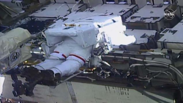 Balangta 5 buuk saat srmesi planlanan yry astronotlarn ek grevlerini tamamlamas iin 7 saat 17 dakika srd. 