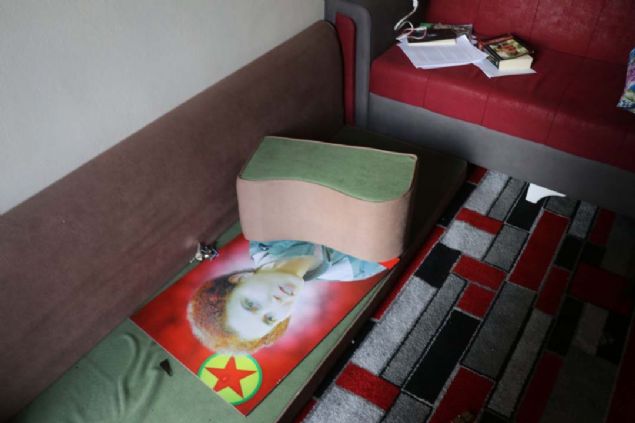 AA, Bar Pnar Harekat kapsamnda terrden arndrlan, Rasulayn'da terr rgtnn kulland merkezleri grntledi.   