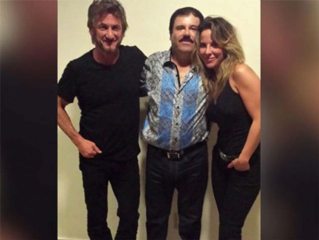 Guzman'n karizmas, Kate del Castillo ve Sean Penn gibi film yldzlarn cezbetmiti.  <br><br>  Penn ve Castillo,  yl nce Rolling Stone dergisi adna bir sylei yapmak iin El Chapo'yla grmt.          