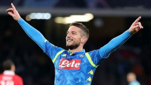                                                                 DRIES MERTENS - NAPOLI  <br><br>  FORVET                                                           