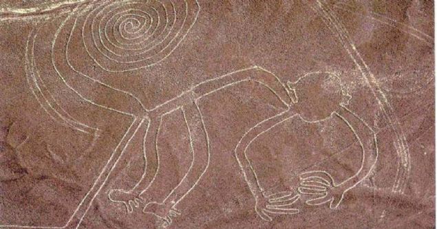 8. Nazca �izgileri � Peru  <br><br>  Nazca �izgileri, G�ney Peru'daki Nazca ��l�'nde bulunuyor ve bu alan�n �zerine �izilmi� geometrik �ekiller ve hayvan sembolleri hala gizemini koruyor.   <br><br>  Yaln�zca havadan g�r�nt�lenebilen bu �ekillerin a��klamas� hala yap�lam�yor ve �ekillerin uzunlu�u 200 metreye kadar ula��yor.                      