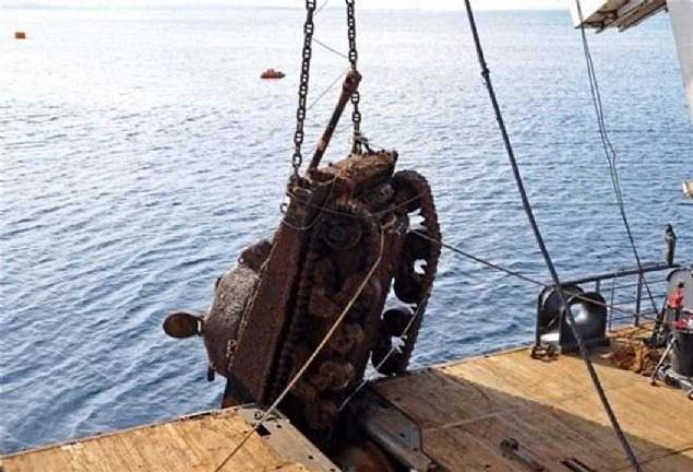 Uzmanlara gre, bu iki tank son yllarda 'Thomas Donaldson' gemisinden karlan nc ve drdnc tank.  