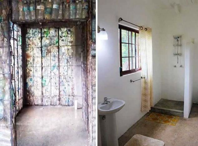 K�yde 100 metrekarelik bir eve sahip olmak i�in ortalama 14 bin plastik �i�le kullan�l�yor.     