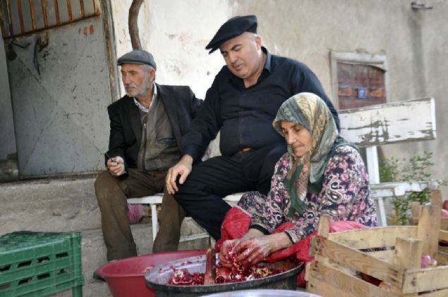 Geni bir aile olduklar iin kendi ihtiyalar kadar nar ekisi yaptklarn hatrlatan Aslan, dier kadnlarn kilosunu 40 liraya satmay planladn syledi.  