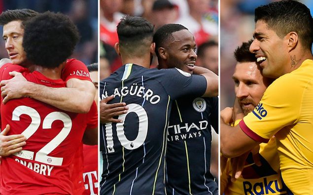 Lazio'da Immobile-Correa, Bayern M�nih'te Lewandowski-Gnabry, Manchester City'de Ag�ero-Sterling, Olympique Lyon'da Dembele-Depay...��te Avrupa'n�n �nemli liglerinde 'durdurulamayan' ikililer...  