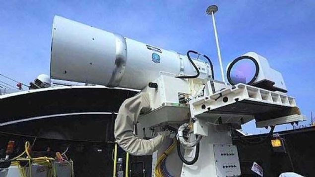 ABD ORDUSUNDAN LAZER S�LAHI ���N 150 M�LYON DOLARLIK ANLA�MA  <br><br>  ABD Donanmas� 30 kilowatt g��teki bir lazer silah�na 2020 y�l�nda sahip olacak. ABD bas�n�nda yer alan iddiaya g�re, bu proje kapsam�nda Lockheed Martin ile 150 milyon dolarl�k bir anla�maya imza at�ld�.  
