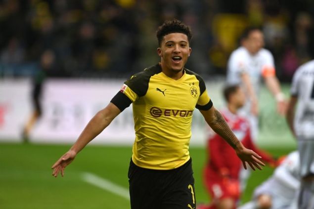                                                                 4- Jadon Sancho / Borussia Dortmund                                                        