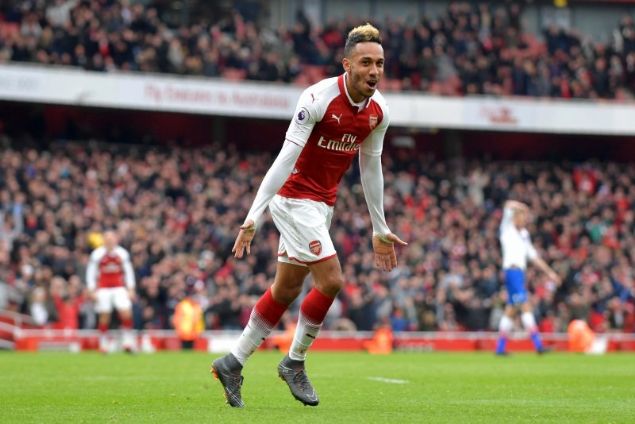                                                                 7- Pierre-Emerick Aubameyang / Arsenal                                                        