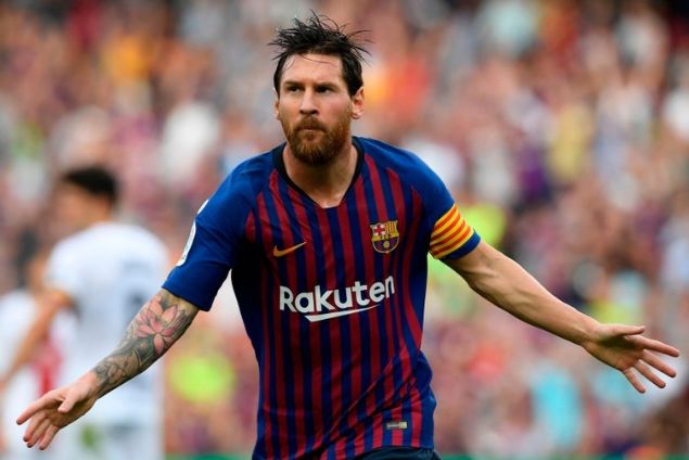                                                                 1- Lionel Messi / Barcelona                                                        