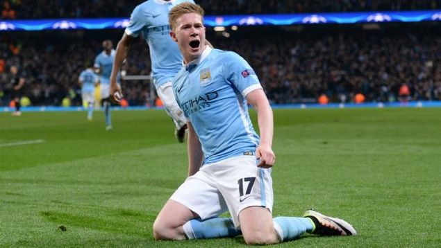                                                                 2- Kevin De Bruyne / Manchester City                                                        