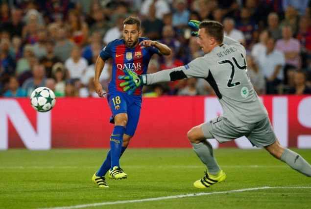                                                                 3- Jordi Alba / Barcelona                                                        