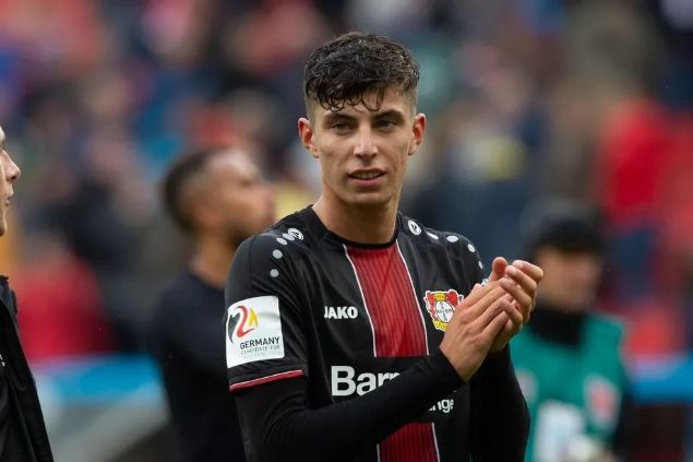                                                                 8- Kai Havertz / Bayer Leverkusen                                                        