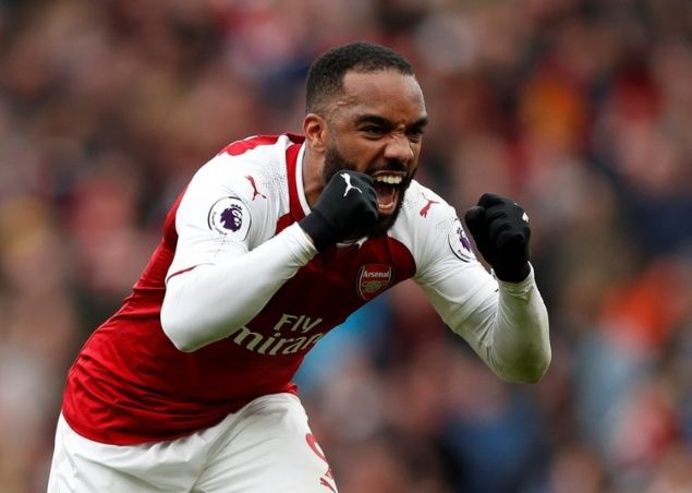                                                                 8- Alexandre Lacazette / Arsenal                                                        