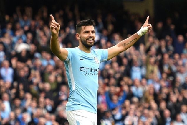                                                                 1- Sergio Aguero / Manchester City                                                        