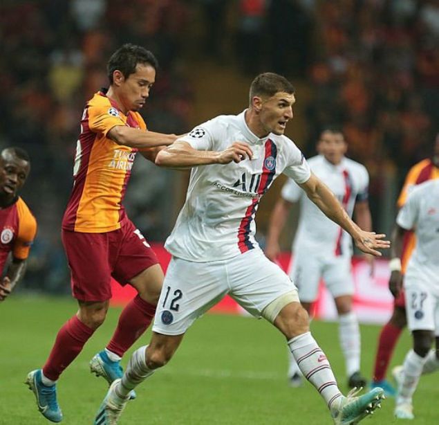                                                                 Thomas Meunier - PSG                                                       