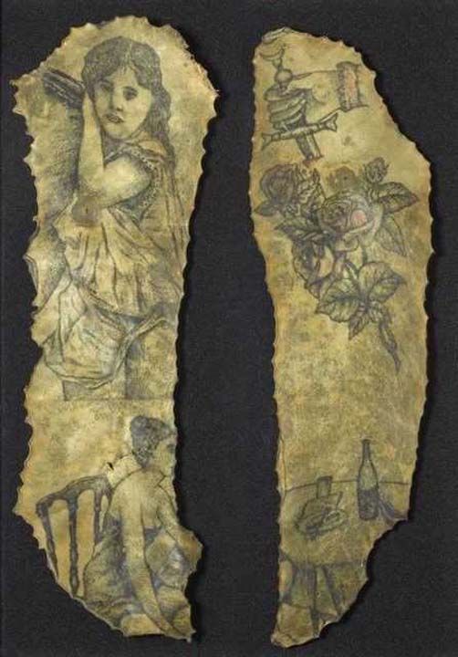 Dvmeli vcutlara dknl ile tannrd ve ldrtt yahudilerin derilerindeki dvmeleri kesip, bazen de derileri kendisi ssleyip; anta, eldiven ve hatta ilemeli i amar yapard.          