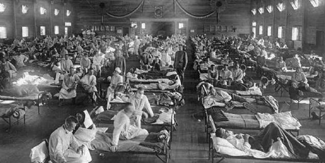 spanyol gribi   <br><br>  spanyol Gribi, dnya zerinde yaanm en byk ve ldrc salgnlardan biri olarak kaytlara gemi durumda.  <br><br>  1918 ylnda balad dnlen salgn, ksa srede dnyada yaylarak dnya nfusunun te birini etkiledi. Bir yl ierisinde Amerika'daki ortalama lm yan 12 ya drd!   <br><br>  Hesaplara gre 500 milyon birey bu hastalktan etkilendi ve 50 milyondan fazlas hayatn kaybetti. Bu, dnemin dnya nfusunun bete nn hastalktan etkilendiini gsteriyor!             